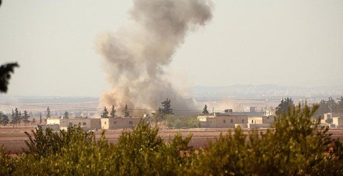 Terör örgütü YPG'den Azez'e saldırı