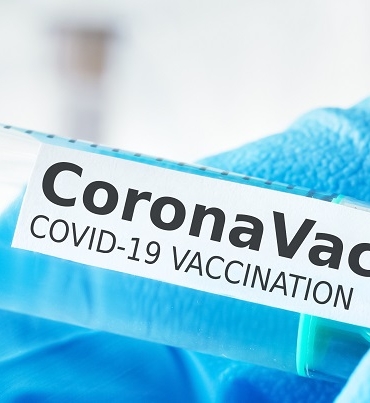 siegen, north rhine westphalia, germany - 08 01 2021: a coronavac sinovac covid-19 vaccination concept